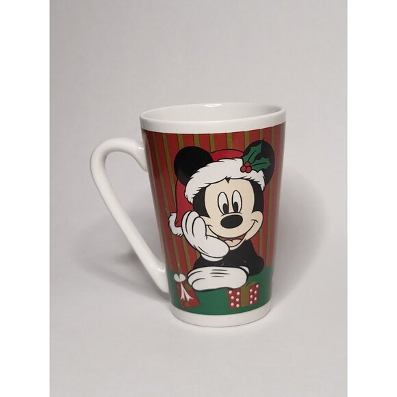 Mickey Mouse Tall Christmas Mug - Picture 2 of 7